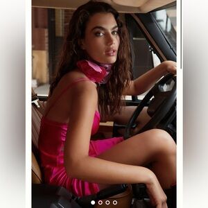 Anthropologie Rosette Wrap Necklace